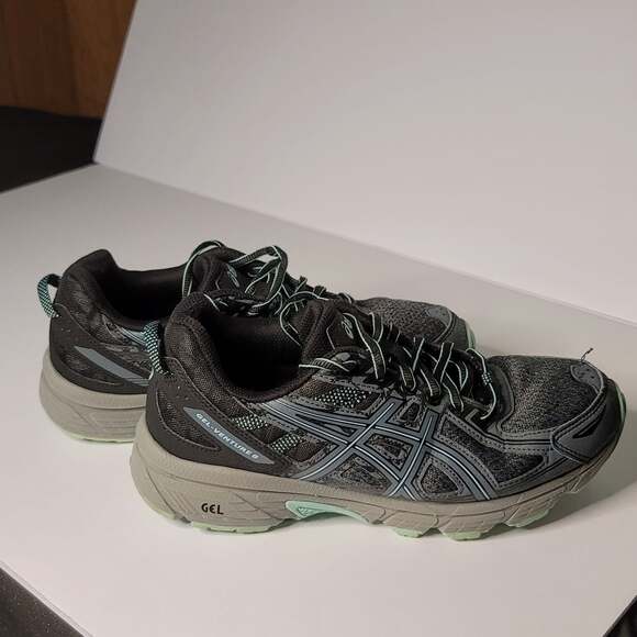 Asics Gel-Venture 6 MX Women's Shoes Steel Grey/Icy Morning - Picture 2 of 7